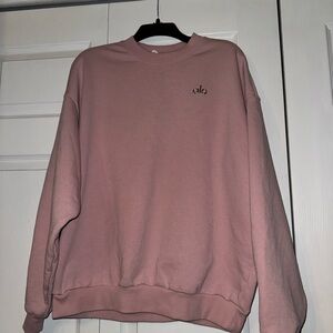 ALO Yoga Ballet Pink Accolade Sweatshirt